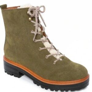Marc Fisher Izma Shearling Hiker Boots - SERIOUSLY PERFECT